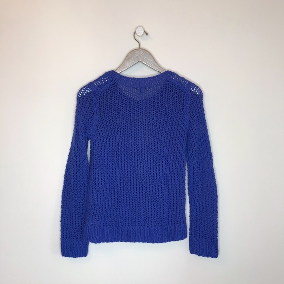 Theory Twilari Open Knit Wool Pullover Sweater - Picture 6 of 6